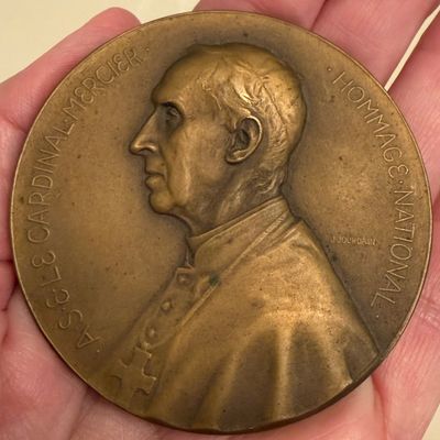 Cardinal Mercier of Belgium Medal, Crucifixes, Rosary Beads, Medallions and More (PB-BC)