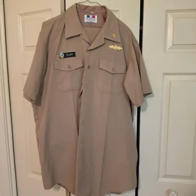 Assortment of U.S. Navy Uniforms, Caps & More (B3-JS)