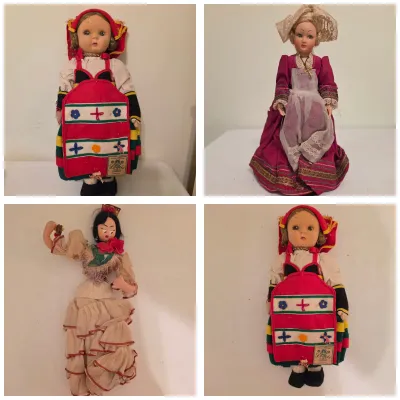 Collection of International Dolls (B3-JS)