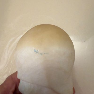 Signed Daniel Greiner Carved Alabaster Bust (PB-BC)