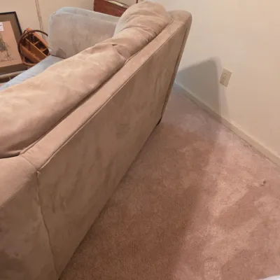 Sage Green Cloth Loveseat (B3-JS)