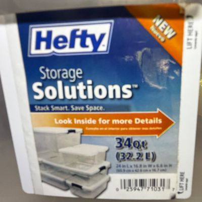 Very Large Collection of Lidded Storage Bins (B1-BC)