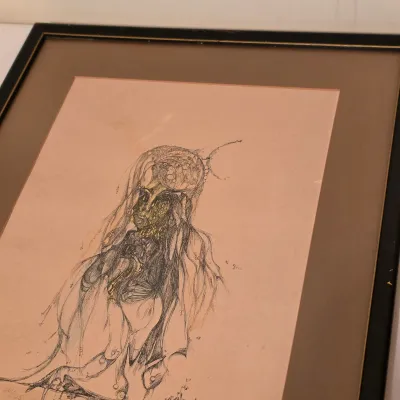 Original Signed/Numbered Lithograph by David Tzur (B3-JS)