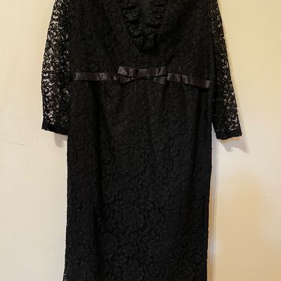 1960s Gino Rossi, Wool Boucle Set & Lace Dress (B3-KA)