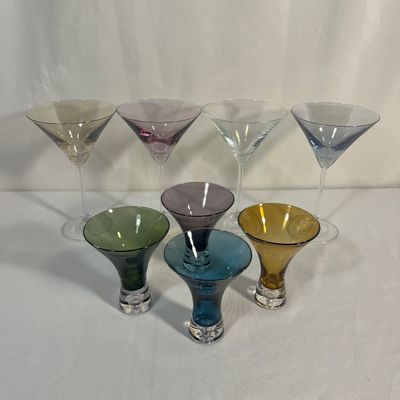 Mid-Century Bo Borgstrom Aseda & More Martini Glasses (DR-KA)