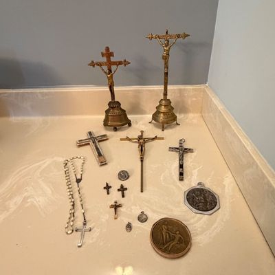 Cardinal Mercier of Belgium Medal, Crucifixes, Rosary Beads, Medallions and More (PB-BC)