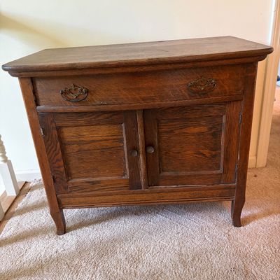 Oak Wash Stand (B1-BC)