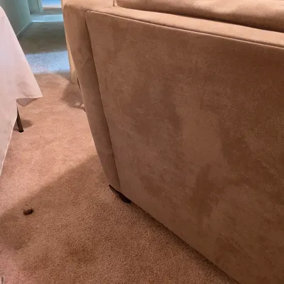 Sage Green Cloth Loveseat (B3-JS)
