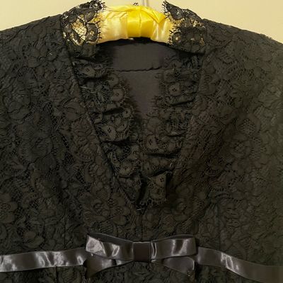 1960s Gino Rossi, Wool Boucle Set & Lace Dress (B3-KA)