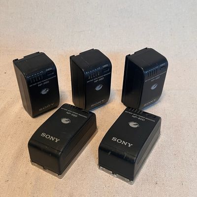 Assorted Sony Batteries