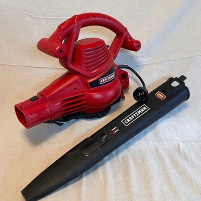 Craftsman 12-Amp Corded Electric 3-in-1 Leaf blower, Vacuum & Mulcher