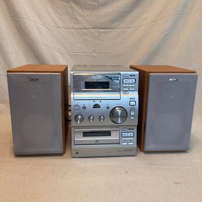 CMT-CP100 CD/Cassette Player with Speakers