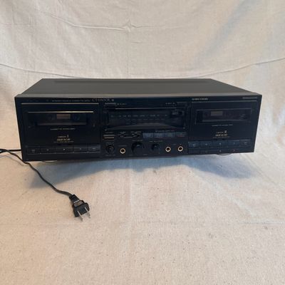 Double Cassette Player