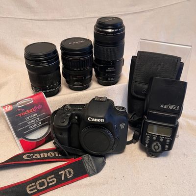 Canon Camera with Accessories