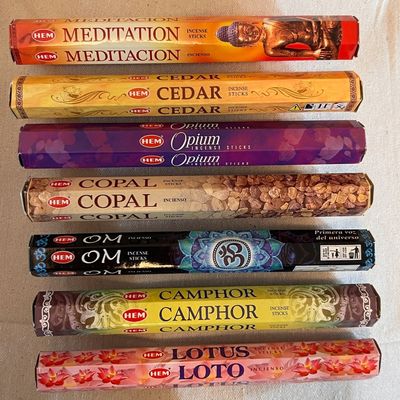 Lot of 7 HEM Incense