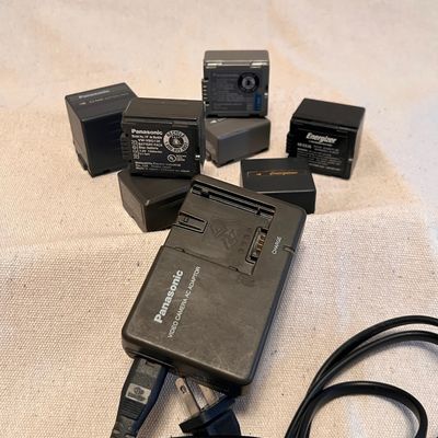 Panasonic AC Adapter and Batteries
