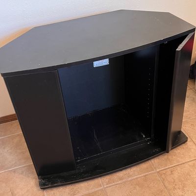 Black TV Stand