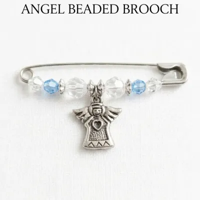 Vintage Angel Crafted Brooch