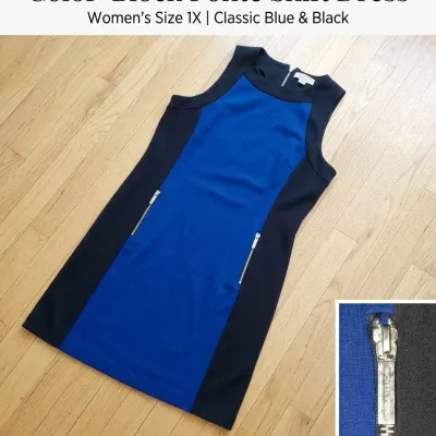Mikael Kors 1x Color Bpock Dress