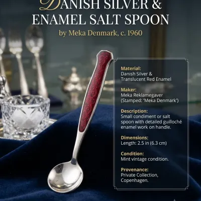 Denmark Salt Spoon. 2.5"