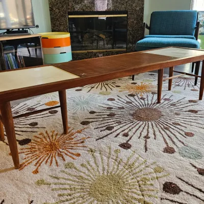 MCM coffee table, Accord collection by Merton Gershun for American of Martinsville.