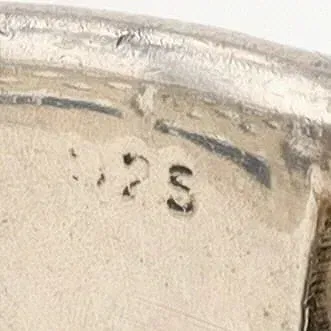 Sale Photo Thumbnail #201: Sterling Celtic Knot Ring[ Sz 12], 8.8g
cleaned and toned to luster
