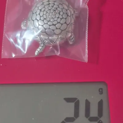 Sale Photo Thumbnail #70: Brighton marked Sea Turtle paperweight ~ 22g