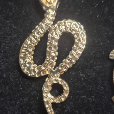 Sale Photo Thumbnail #210: Stunning Animal Pendant Necklaces ~ Turtle & Snake Rhinestone galore !
turtle is 2" on a 16" chain
snake is 4" on a 16" chain
all stones accounted for and original