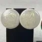 Sale Photo Thumbnail #176: Group of Modernist Enamel Iridescent Earrings~ set 6
All in great condition, pin backs