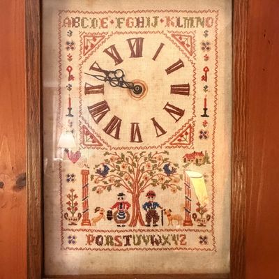 Antique needlepoint