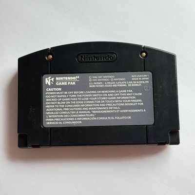 LOT 208V: Vintage Nintendo N64 WCW Wrestling Video Game Cartridges