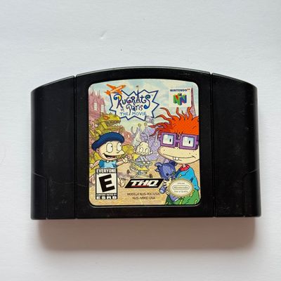 LOT 201V: Vintage Nintendo N64 Video Game Cartridges: Pokémon Stadium, Mario Kart 64, Paper Boy, Toy Story 2, Rugrats in Paris & Elmo...