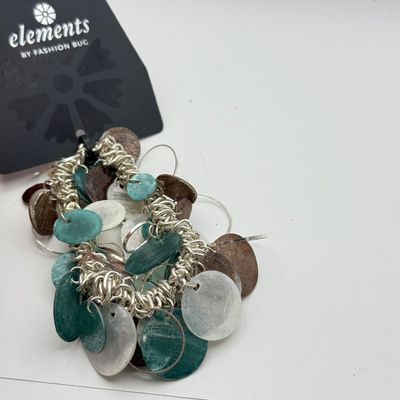 LOT 173J: Green & Teal Necklaces, Earrings & More