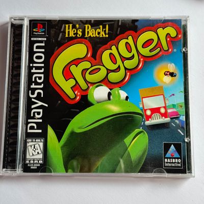 LOT 204V: Sony PlayStation 2 DDR Disney & PS1 Games: Frogger, Crash Bandicoot 2 (holo cover), Soviet Strike, 007 & More