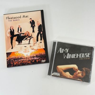 LOT 92A: P!nk, Amy Winehouse & Gwen Stefani CDs, Feetwood Mac DVD, XL Pink 2013 Tour Shirt, Pat Benatar & Blondie Tapes & More