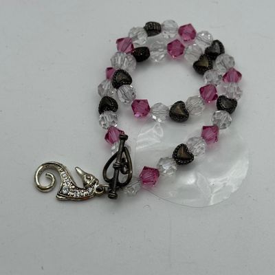 LOT 159J: Vintage Pretty in Pink Jewelry Collection