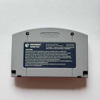 LOT 201V: Vintage Nintendo N64 Video Game Cartridges: Pokémon Stadium, Mario Kart 64, Paper Boy, Toy Story 2, Rugrats in Paris & Elmo...