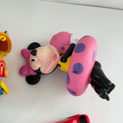 LOT 94A: Disney Pencils, Stickers, Small Toys, Jump Rope NIP, Light Up Necklaces & Silly Bands