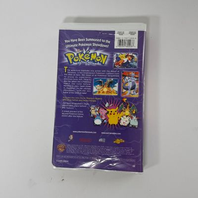 LOT 63A: Pokemon Collection: The First Movie VHS & Soundtrack CD, Special Pikachu Edition Nintendo GameBoy Cartridge & Vintage...