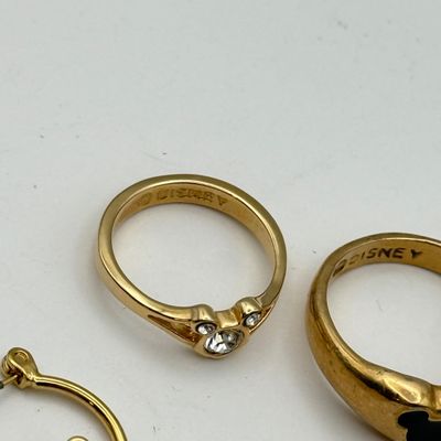 LOT 215J: Vintage Disney Mickey Mouse Rings & Earrings