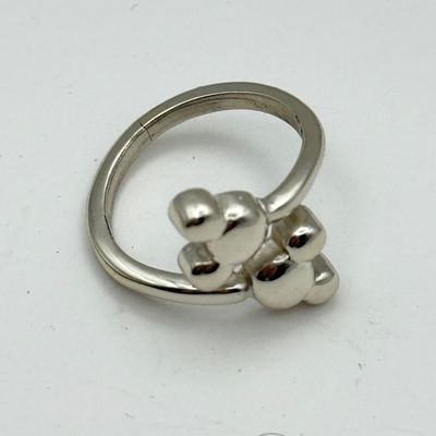LOT 217J: Vintage Disney Sterling Silver Ring, NYC Charm & Mickey and Minnie Pendants