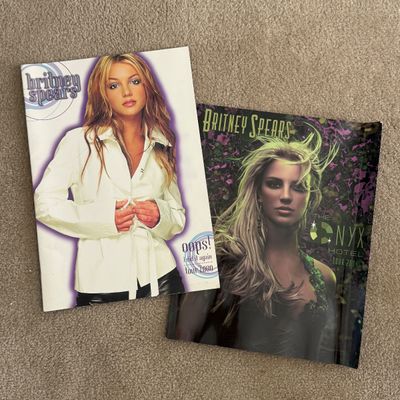 LOT 87A: Britney Spears Collection: Concert Programs, Framed & Unframed Posters, CDs, DVDs & More