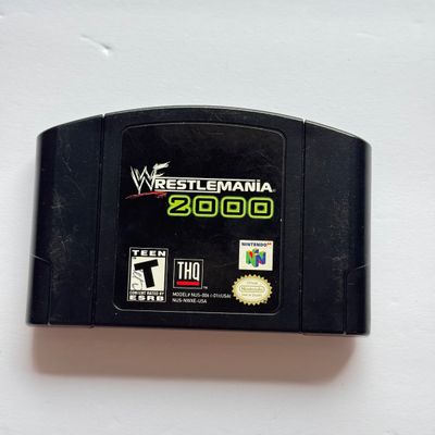 LOT 207V: Vintage Nintendo N64 Wrestling Games: WrestleMania, WWF