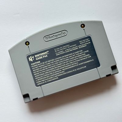 LOT 208V: Vintage Nintendo N64 WCW Wrestling Video Game Cartridges