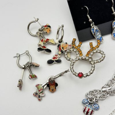 LOT 216J: Vintage Disney Holiday Jewelry