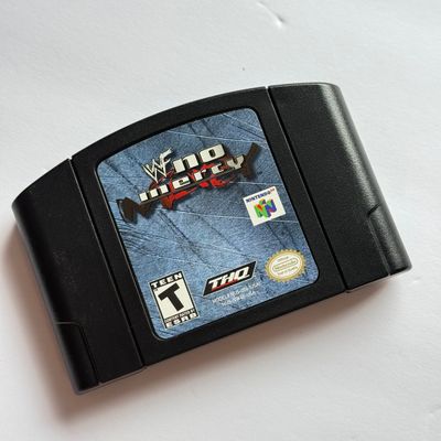 LOT 207V: Vintage Nintendo N64 Wrestling Games: WrestleMania, WWF