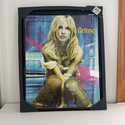 LOT 87A: Britney Spears Collection: Concert Programs, Framed & Unframed Posters, CDs, DVDs & More