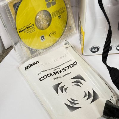 LOT 72A: Nikon CoolPix 5700 Digital Camera w/ Box & Manuals