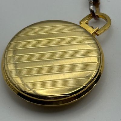 LOT 157J: Thomas Kinkade US Flag Pocket Watch, Geoffrey Beene Tie Tacks & More