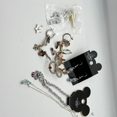 LOT 216J: Vintage Disney Holiday Jewelry